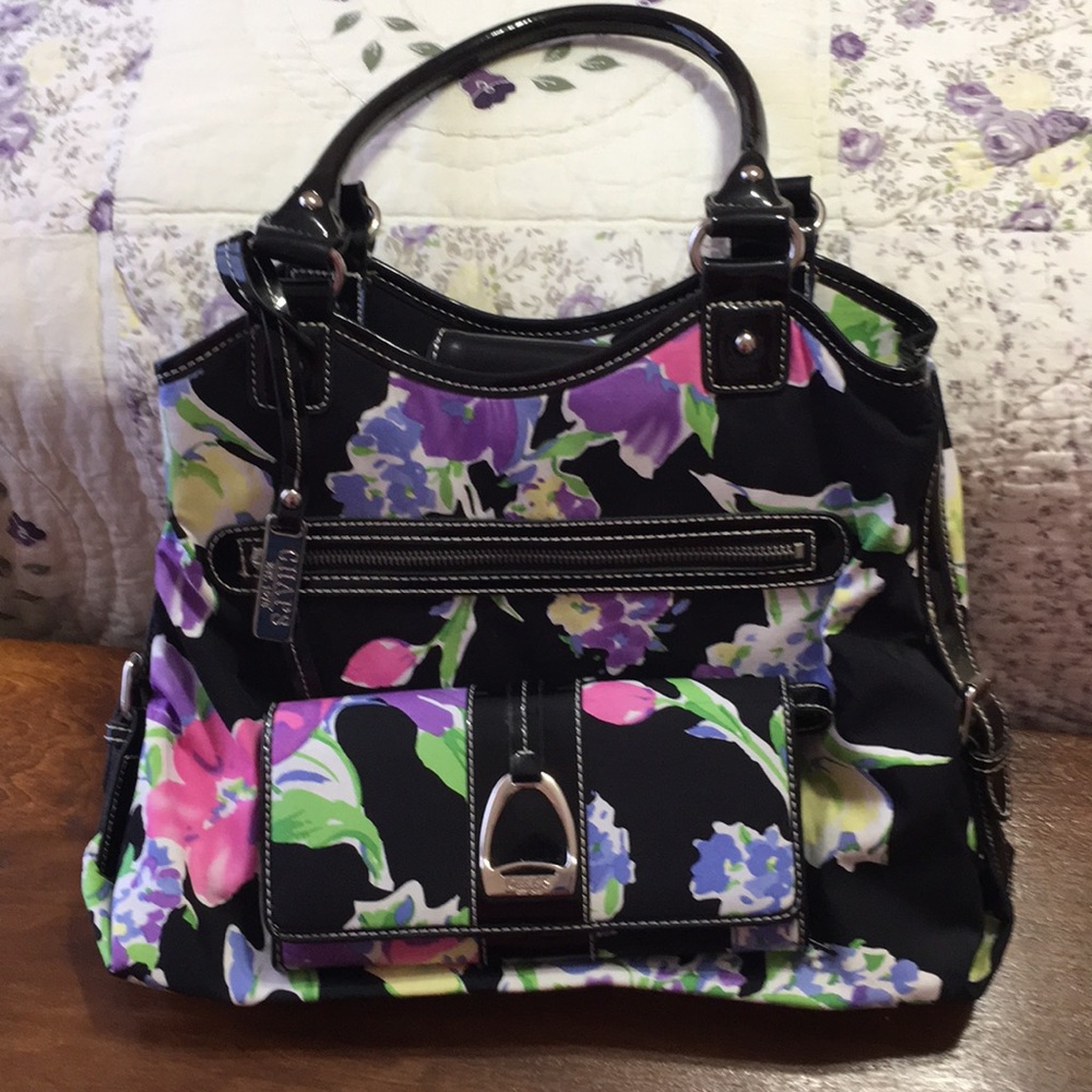 Chaps purse and wallet set